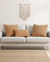Boho Living Jada Jute Decorative Pillow, 12" x 20"