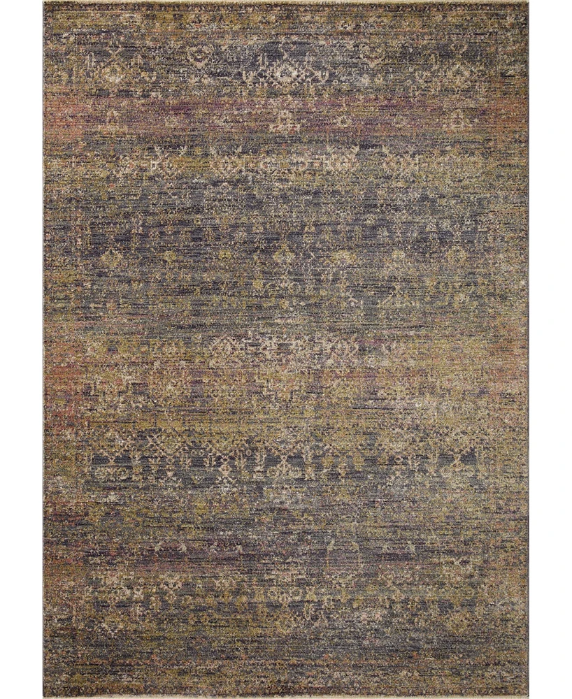 Jean Stoffer Bradbury Bru- 6'3''x9' Area Rug