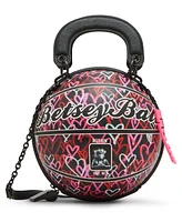 Betsey Johnson Basketball Small Crossbody Bag