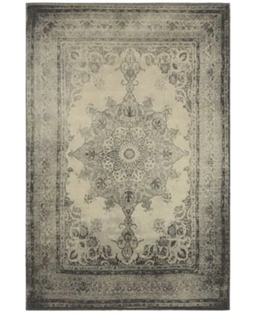 Jhb Design Tidewater Medallion Ivory Grey Area Rugs