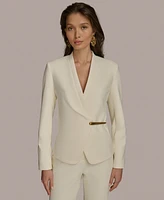 Donna Karan New York Women's Hardware-Trim Blazer