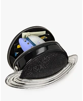 Kate Spade New York Spaced Out Embellished Metallic Micro Crossbody Bag