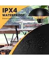 Skonyon 1500W Electric Patio Heater with IPX4 Waterproof