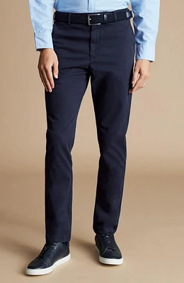 Charles Tyrwhitt Men's Slim Fit Ultimate Non-Iron Chino