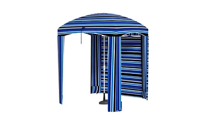 Slickblue Outdoor Umbrella - Stylish Patio Shade for Garden, Deck, and Beach Relaxation