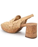 Aerosoles Women's Santiago Raffia Platform Pumps