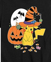 Hybrid Big Boys Pokemon Pikachu Witch Graphic Tee