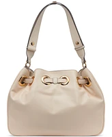 Karl Lagerfeld Paris Desiree Large Leather Hobo