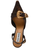 Steve Madden Women's Delilah Buckle Slingback Pumps