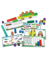 Learning Resources Mathlink Cubes Kindergarten Math Activity Set: Dino Time