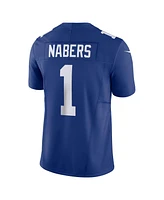 Nike Men's Malik Nabers Royal New York Giants Vapor F.u.s.e. Limited Jersey