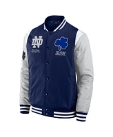 Fanatics Men's Navy Notre Dame Fighting Irish Elements Elite Full-snap Jacket