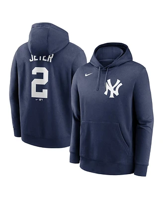 Nike Men's Derek Jeter Navy New York Yankees Player Name Number Club Pullover Hoodie