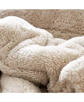 Coma Inducer Oversized Comforter - The Original Plush - White Sand