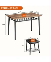 gaomon 5-Piece Dining Table Set 4