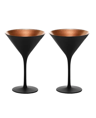 Stolzle Lausitz Olympia Martini Glasses