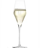 Stolzle Lausitz Quatrophil Champagne Flutes, Set of 4
