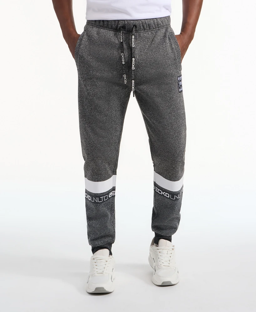 Ecko Unltd Men's Fine Streak Knit Jogger