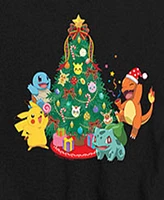 Hybrid Big Boys Pokemon Group Tree Graphic Tee