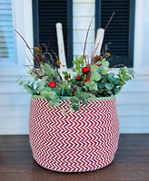 Colonial Mills Kringle Christmas Floor Basket