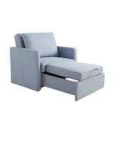 Serta 35" Polyester Billings Convertible Chair