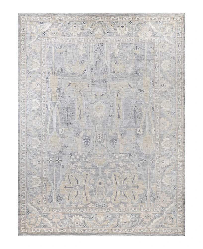 Adorn Hand Woven Rugs Oushak M1999 9'1"x12'4" Area Rug