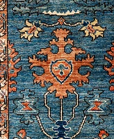 Adorn Hand Woven Rugs Serapi M1999 2'6"x9'8" Runner Area Rug