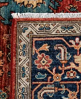 Adorn Hand Woven Rugs Serapi M1999 6'3"x9'2" Area Rug