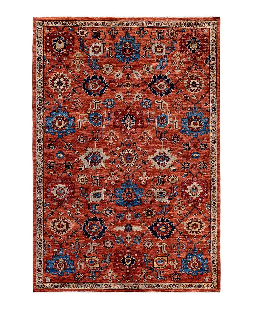 Adorn Hand Woven Rugs Serapi M1999 6'1"x9'2" Area Rug