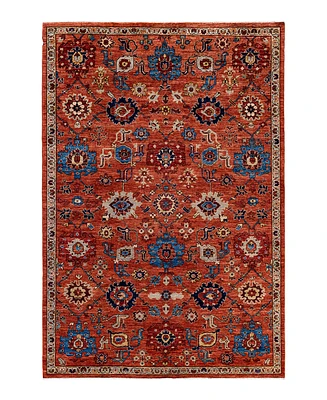 Adorn Hand Woven Rugs Serapi M1999 6'1"x9'2" Area Rug