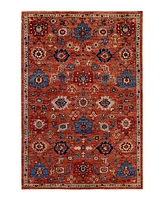 Adorn Hand Woven Rugs Serapi M1999 6'1"x9'2" Area Rug