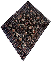 Adorn Hand Woven Rugs Tribal M1999 8'2"x9'8" Area Rug