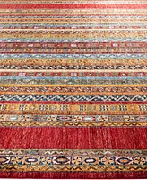 Adorn Hand Woven Rugs Tribal M1999 8'2"x9'10" Area Rug