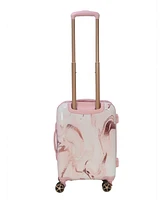 Thalia Sodi Marble Swirl 22" Carry-on Expandable Luggage