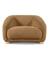 Furniture of America 42" Waxley Chemille Sloped Arm Chair