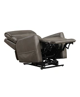 Furniture of America 34" Hilltop Artificial Leather Power Recliner Lift Chair