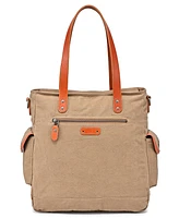 Tsd Brand Super Horse Canvas Tote Bag