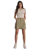 Dkny Jeans Women's High-Waist Cargo Skirt