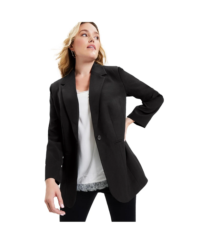 June + Vie Plus Classic Blazer