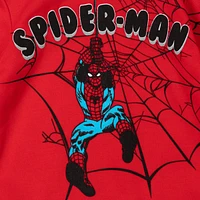 Avengers Boys Marvel Spider-Man Fleece Sweatshirt and Pants Set