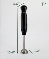 Willow Kitchen 5-Speed Immersion Hand Blender with Turbo Mode - Powerful Blending for Smoothies, Soups, and Baby Food