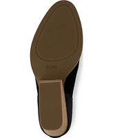 Toms Women's Eliza Metallic Cutout Wedge Booties