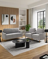 Studio Living 76"W Polyester Savona Sofa