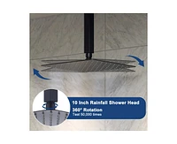 Casainc Bathroom Tub And Shower Faucet with Rough in Valve