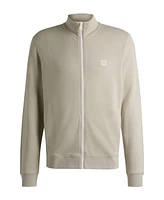 Boss by Hugo Boss Men's Logo Badge Zip-Up Jacket