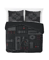 Saturday Park Star Wars Dark Side 100% Organic Cotton Twin Duvet & Sham Set