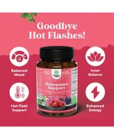 Nature's Craft Menopause Support Capsules, Hormone Balance for Women for Night Sweats Mood, Nature's Craft, 30ct