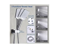 Casainc Bathroom Tub And Shower Faucet with Rough Valve