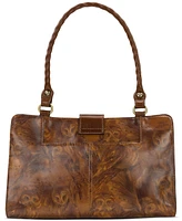 Patricia Nash Violina Medium Leather Satchel