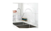 Slickblue Kitchen Faucet with Pull-Out Spray for Enhanced Flexibility and Convenient Cleaning